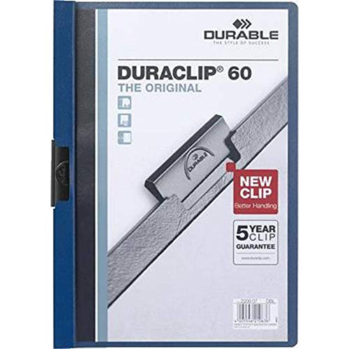 Durable 2209-07 Klemmmappe dunkelblau Durable 2209-07 Klemmmappe dunkelblau von Durable