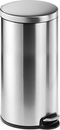 Durable 340323 340323 Papierkorb 30l (Ø x H) 290mm x 655mm Edelstahl Silber 1St. von Durable