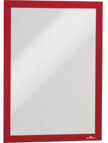 Durable 487203 DURAFRAME A4 - 4872 Info-Rahmen, selbstklebend DIN A4 Rot (B x H) 236mm x 322mm 2St. von Durable