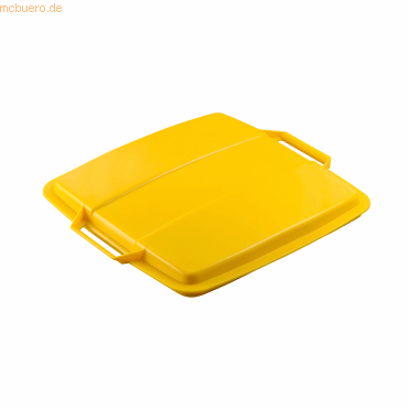 Durable Abfalleimer DURABIN FLIP VEH2012030 52x61x49cm grau/gelb Durable Abfalleimer DURABIN FLIP VEH2012030 52x61x49cm grau/gelb von Durable