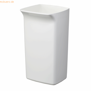Durable Abfalleimer DURABIN FLIP VEH2012034 36,6x74,7x32cm weiß/grün von Durable
