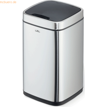 Durable Abfalleimer No Touch 12 L Edelstahl rechteckig 240x430 x240mm Durable Abfalleimer No Touch 12 L Edelstahl rechteckig 240x430 x240mm von Durable