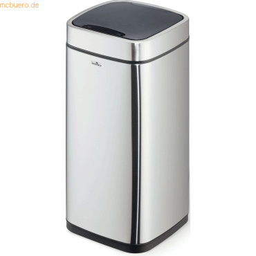 Durable Abfalleimer No Touch 21 L Edelstahl rechteckig 270x570x270mm Durable Abfalleimer No Touch 21 L Edelstahl rechteckig 270x570x270mm von Durable