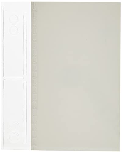 Durable Abheftstreifen Filefix Maxi (selbstklebend, PVC, 60x100mm) 50 Stück transparent, 807019 von Durable