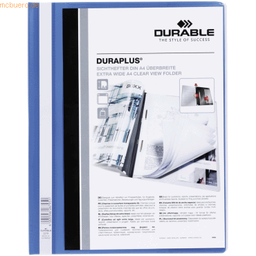 Durable Angebotshefter Duraplus A4 blau Durable Angebotshefter Duraplus A4 blau von Durable