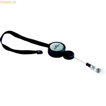 Durable Ausweishalter mit Druckknopf schwarz VE=10 Stück Durable Ausweishalter mit Druckknopf schwarz VE=10 Stück von Durable
