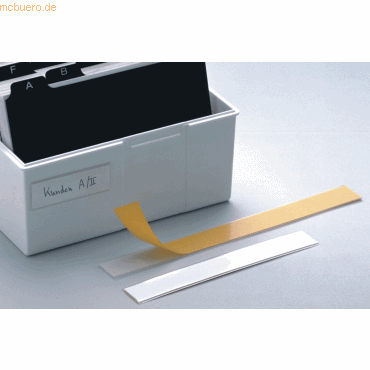 Durable Beschriftungsfenster 15x200mm selbstklebend VE=10 Stück Durable Beschriftungsfenster 15x200mm selbstklebend VE=10 Stück von Durable