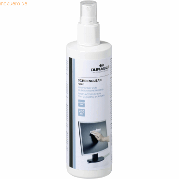 Durable Bildschirmreiniger Screenclean fluid 250ml von Durable