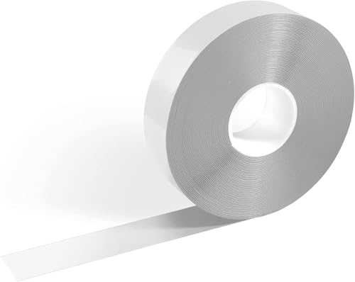 Durable Bodenmarkierungsband Duraline Strong, abriebfest und rutschhemmend, 50 mm x 1,2 mm x 30 m (B x H x L), RAL 9003 Signalweiß, 172502 von Durable