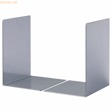 Durable Buchstützen L HxBxT: 220x160x160mm metallic silber VE=2 Stück Durable Buchstützen L HxBxT: 220x160x160mm metallic silber VE=2 Stück von Durable