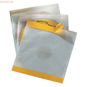 Durable CD/DVD Hülle Fix selbstklebend für 1 CD PP transparent VE=10 S Durable CD/DVD Hülle Fix selbstklebend für 1 CD PP transparent VE=10 S von Durable