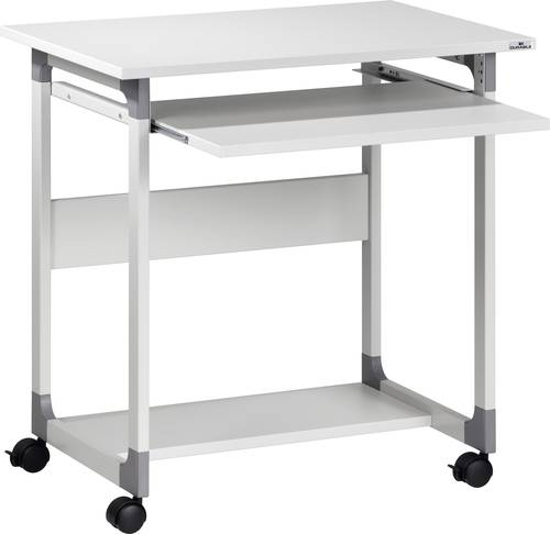 Durable Computer-Wagen mit Rollen, höhenverstellbar Höhen-Bereich: 550 bis 630mm (B x T) 750mm x 5 von Durable