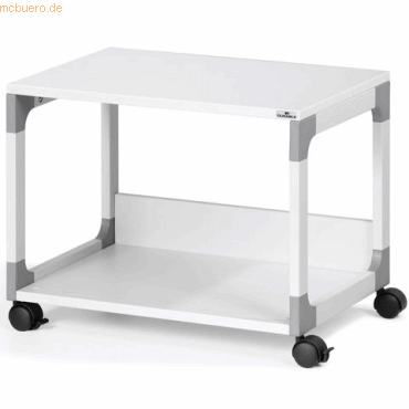 Durable Druckertisch BxTxH600x477x432mm auf Rollen grau von Durable