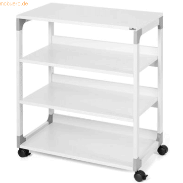 Durable Druckertisch BxTxH750x879x432mm auf Rollen grau Durable Druckertisch BxTxH750x879x432mm auf Rollen grau von Durable