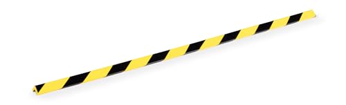 Durable Eckschutzprofil C20 Warnprofil magnetisch, 1m, Packung à 5 Stück, gelb/schwarz, 1111130 von Durable