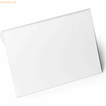 Durable Etikettentasche A5 quer mit Falz HardCover transparent VE=10 S Durable Etikettentasche A5 quer mit Falz HardCover transparent VE=10 S von Durable