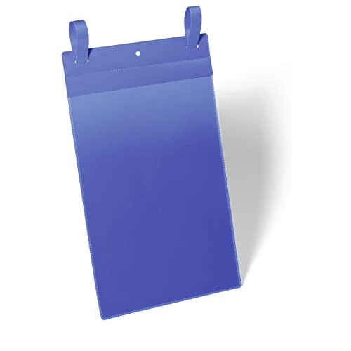 Durable Gitterboxtasche (A4 hoch) Packung à 50 Stück blau, 175007 von Durable
