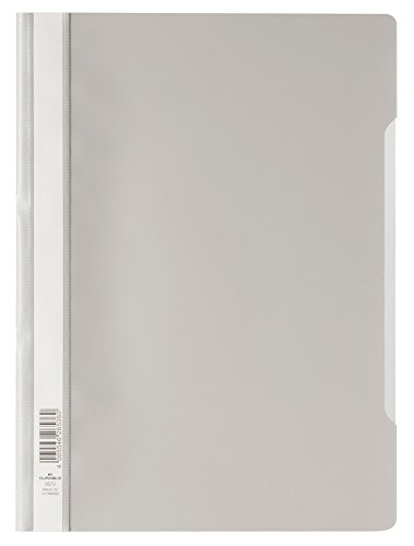 Durable Hunke & Jochheim Sichthefter A4 Standard, PP, 227 x 310 mm, grau von Durable