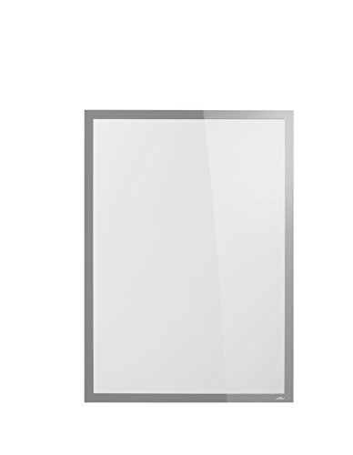 Durable Info-Rahmen Duraframe Poster Sun (50 x 70 cm, Plakatrahmen für Schaufenster) 1 Stück, silber, 500523 von Durable