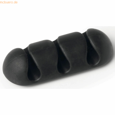 Durable Kabel-Clip Cavoline Clip 3 Kunststoff 20x12x52mm graphit VE=2 von Durable