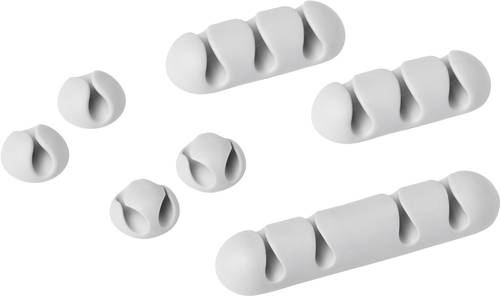Durable Kabel-Clip Set CAVOLINE® CLIP MIX 504110 7 St. Grau von Durable
