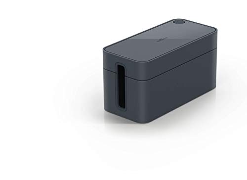 Durable Kabelbox Cavoline Box S (für 3-fach Steckdosenleiste, mit Gummifüßen, 246 x 116 x 128 mm (B x H x T)) graphit , 503537 von Durable