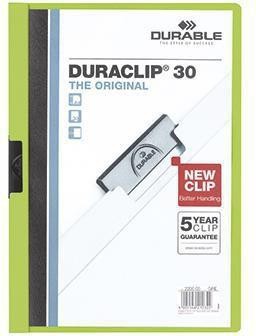 Durable Klemmmappe DURACLIP 30 220005 DIN A4 Hartfolie grün 125009960 Durable Klemmmappe DURACLIP 30 220005 DIN A4 Hartfolie grün 125009960 von Durable