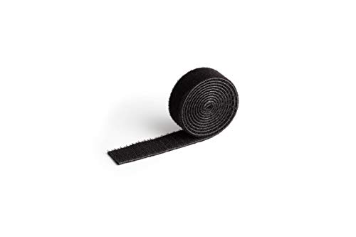 Durable Klett-Kabelbinder Cavoline Grip 20, 100 x 2 cm (L x B), schwarz, 503201 von Durable