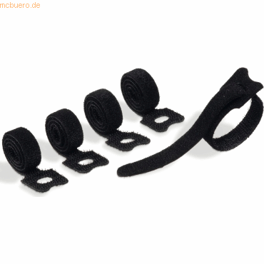 Durable Klett-Kabelbinder mit Schlaufe Cavoline Grip Tie 20x1 cm VE=5 von Durable