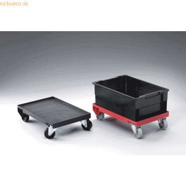 Durable Lagertrolley 400x600mm rot von Durable