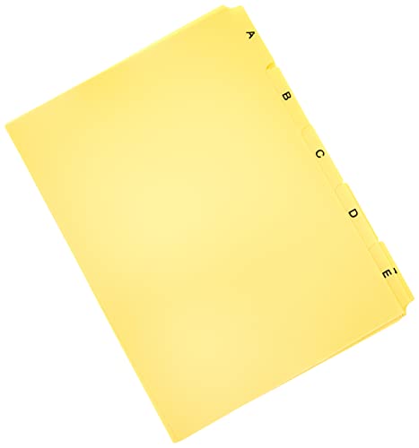 Durable Leitregister A - Z, A5 quer, 1 Stück, gelb, 365004 Durable Leitregister A - Z, A5 quer, 1 Stück, gelb, 365004 von Durable