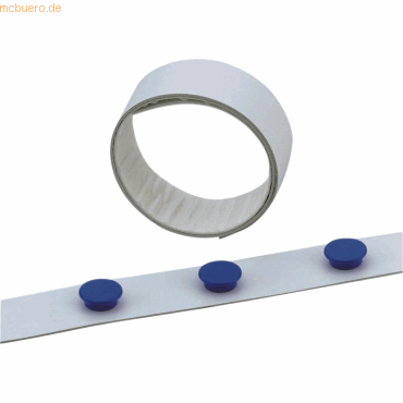 Durable Magnetband selbstklebend Größe: 3,5cmx500cm weiß Durable Magnetband selbstklebend Größe: 3,5cmx500cm weiß von Durable