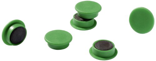 Durable Magnete, Industrieverpackung, 21 mm, 210p, grün, 20 Stück, 475205 von Durable