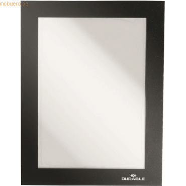 Durable Magnetrahmen Duraframe selbstklebend A6 schwarz VE=2 Stück Durable Magnetrahmen Duraframe selbstklebend A6 schwarz VE=2 Stück von Durable