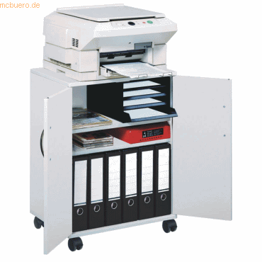 Durable Multifunktions-Wagen 74/53 geschlossen grau Durable Multifunktions-Wagen 74/53 geschlossen grau von Durable