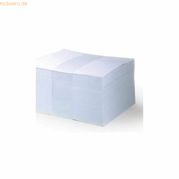 Durable Nachfüllpackung für Zettelkasten Trend 9x9cm weiß von Durable