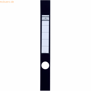 Durable Ordnerrückenschild Ordofix schmal 40x390mm schwarz VE=10 Stück Durable Ordnerrückenschild Ordofix schmal 40x390mm schwarz VE=10 Stück von Durable