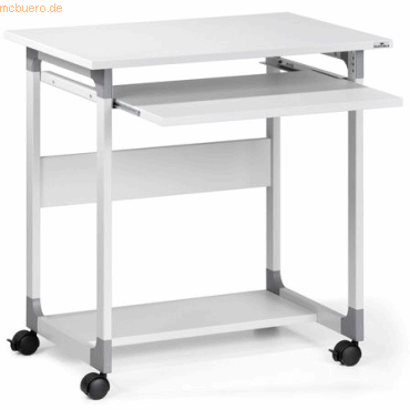 Durable PC Arbeitsstation System Computer Trolley 75FH grau von Durable