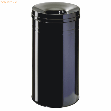 Durable Papierkorb Safe+ rund 30l schwarz Durable Papierkorb Safe+ rund 30l schwarz von Durable