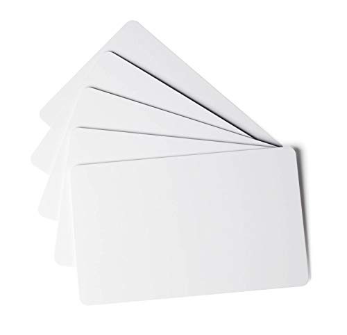 Durable Plastikkarten Duracard Light, bedruckbare Ausweiskarten, 100 Stück, weiß, 891402 von Durable