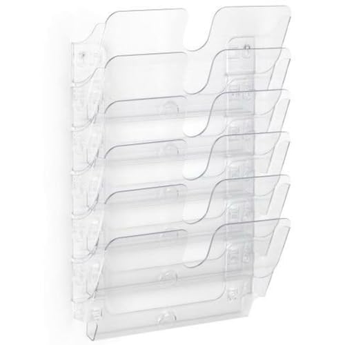 Durable Prospektspenderset (Flexiplus 6 Querformat, A4) 1 Set, transparent, 1700014401 von Durable