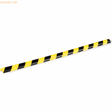 Durable Rohrschutzprofil P30 1m selbstklebend schwarz/gelb Durable Rohrschutzprofil P30 1m selbstklebend schwarz/gelb von Durable