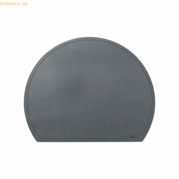 Durable Schreibunterlage 65x52cm halbrund schwarz Durable Schreibunterlage 65x52cm halbrund schwarz von Durable