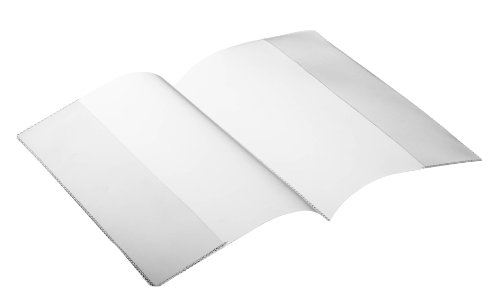 Durable Schutz- und Ausweishülle, Doppelhülle für Dokumente DIN A5 (296 x 210 mm), 10 Stück, transparent, 214119 von Durable