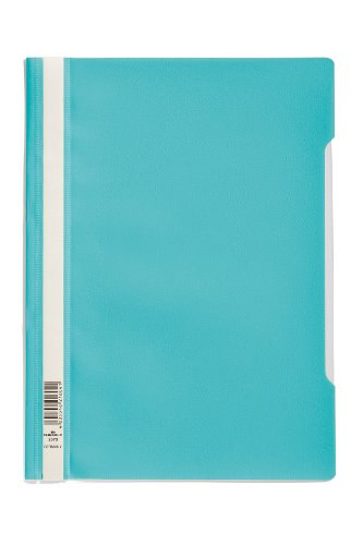 Durable Sichthefter A4 Standard PP, 227 x 310 mm, türkis, 50er Packung, 257320 von Durable