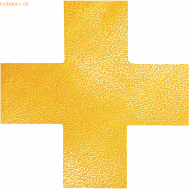 Durable Stellplatzmarkierung 'Kreuz' 15x15cm signalgelb VE=10 Stück Durable Stellplatzmarkierung 'Kreuz' 15x15cm signalgelb VE=10 Stück von Durable