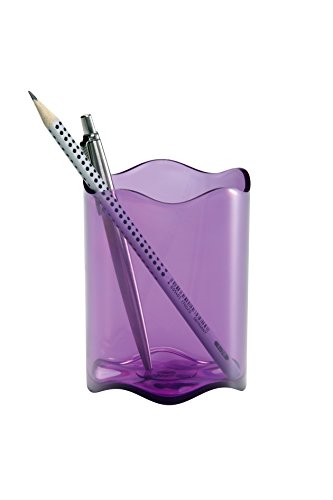 Durable Stifteköcher Trend, 1 Stück, lila transparent, 1701235992 von Durable