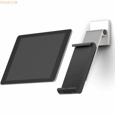 Durable Tablet Wandhalter Wall Pro metallic silber von Durable