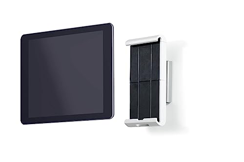 Durable Tablet Wandhalterung (für Tablets 7-13 Zoll, 360° drehbar mit Diebstahlsicherung) weiß von Durable