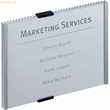 Durable Türschild 210x148,5mm silber Durable Türschild 210x148,5mm silber von Durable
